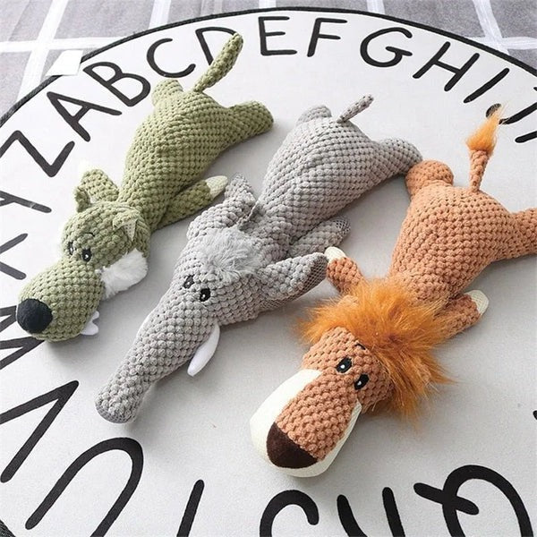 Durable Plush Dog Toy for Tugging and Fetching - Perfect for Playtime!