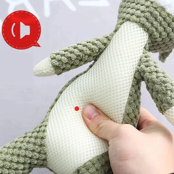 Durable Plush Dog Toy for Tugging and Fetching - Perfect for Playtime!