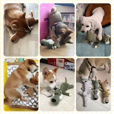 Durable Plush Dog Toy for Tugging and Fetching - Perfect for Playtime!