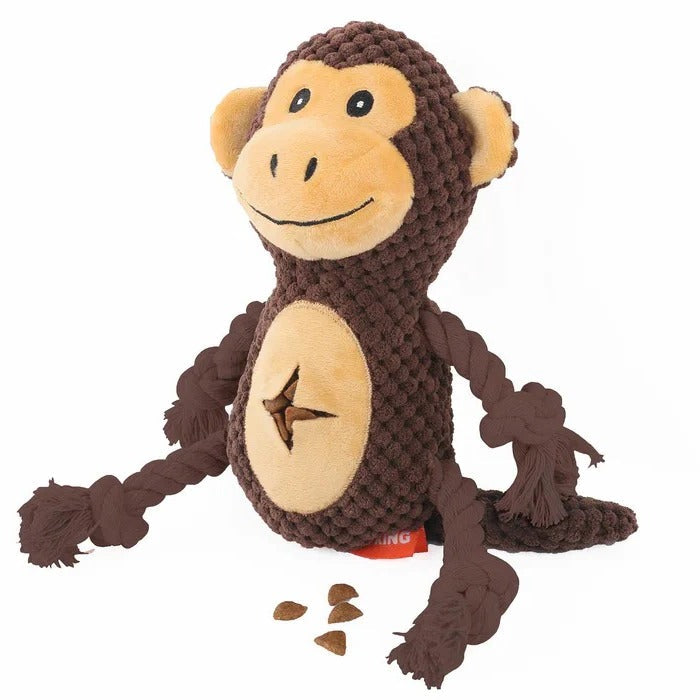 Durable Plush Dog Toy for Tugging and Fetching - Perfect for Playtime!