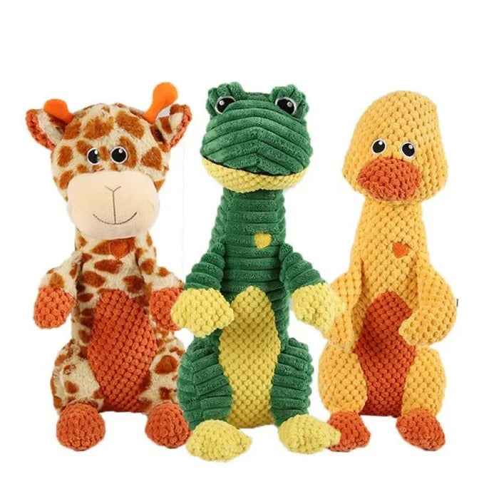 Durable Plush Dog Toy for Tugging and Fetching - Perfect for Playtime!