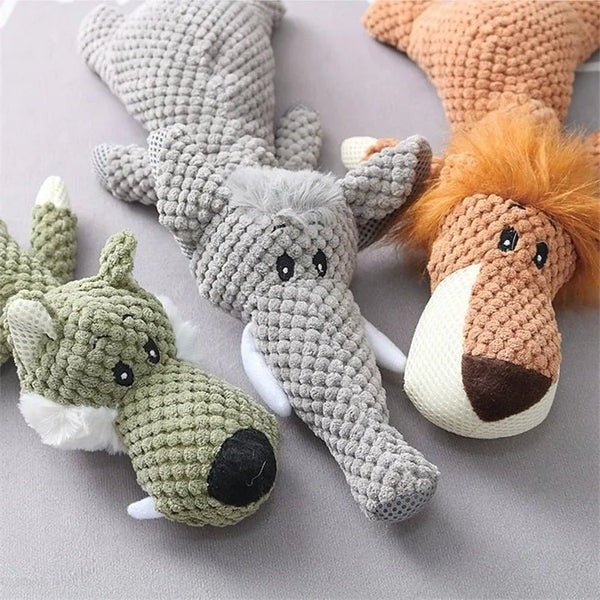Durable Plush Dog Toy for Tugging and Fetching - Perfect for Playtime!
