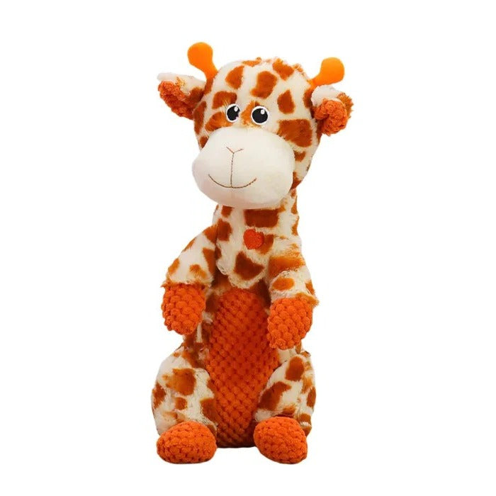 Durable Reinforced Squeaky Plush Dog Toy - Extra Strong Stitching for Long-Lasting Fun