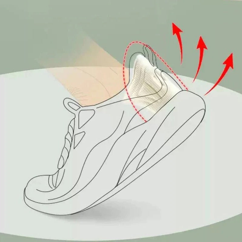 Cushioned Silicone Heel Inserts for Ultimate Support and Comfort - Shock Absorbing Foot Cushions for All-Day Relief