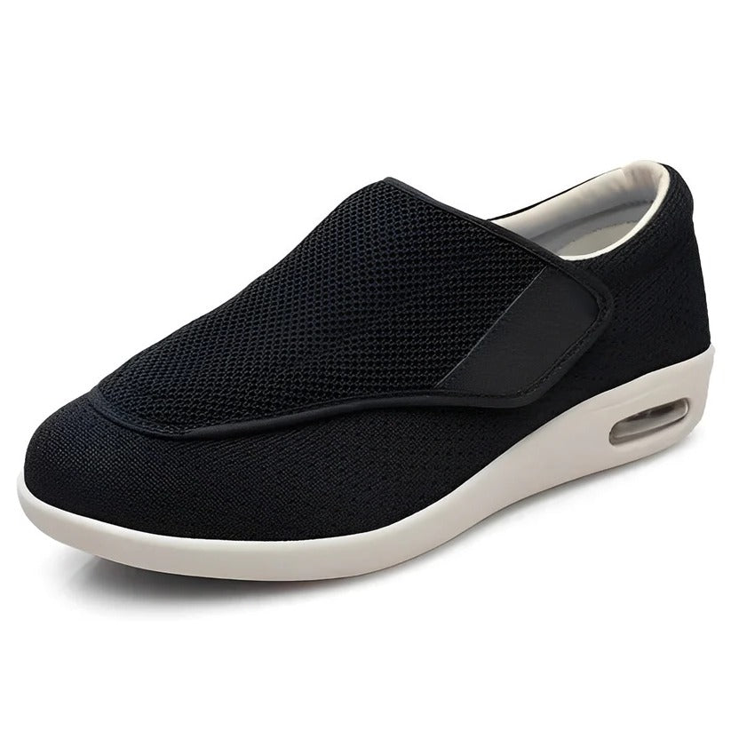 Comfortable Orthopedic Slip-On Shoes with Memory Foam Cushioning & Wide Fit for All-Day Support
