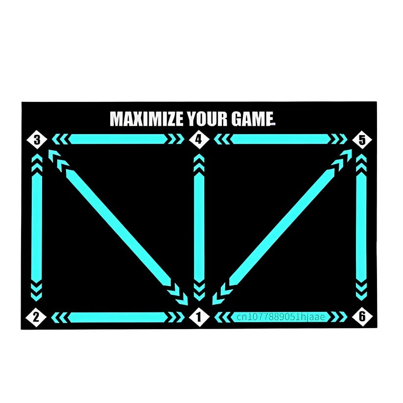 Interactive Football Training Mat with Video Coaching System - Elevate Your Skills!