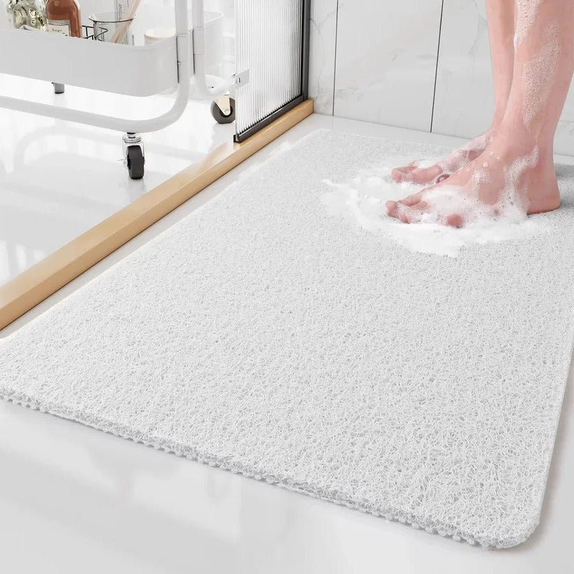 Non-Slip Textured Shower Mat with Porous Drainage – Safe, Quick-Drying Bath Mat for Home & Spa