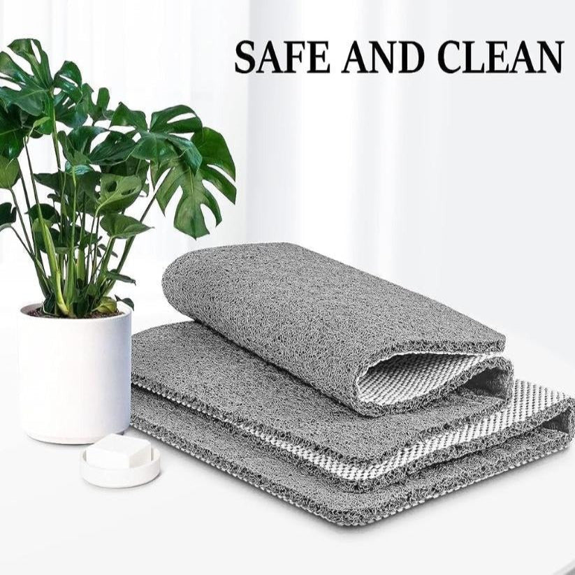 Non-Slip Textured Shower Mat with Porous Drainage – Safe, Quick-Drying Bath Mat for Home & Spa