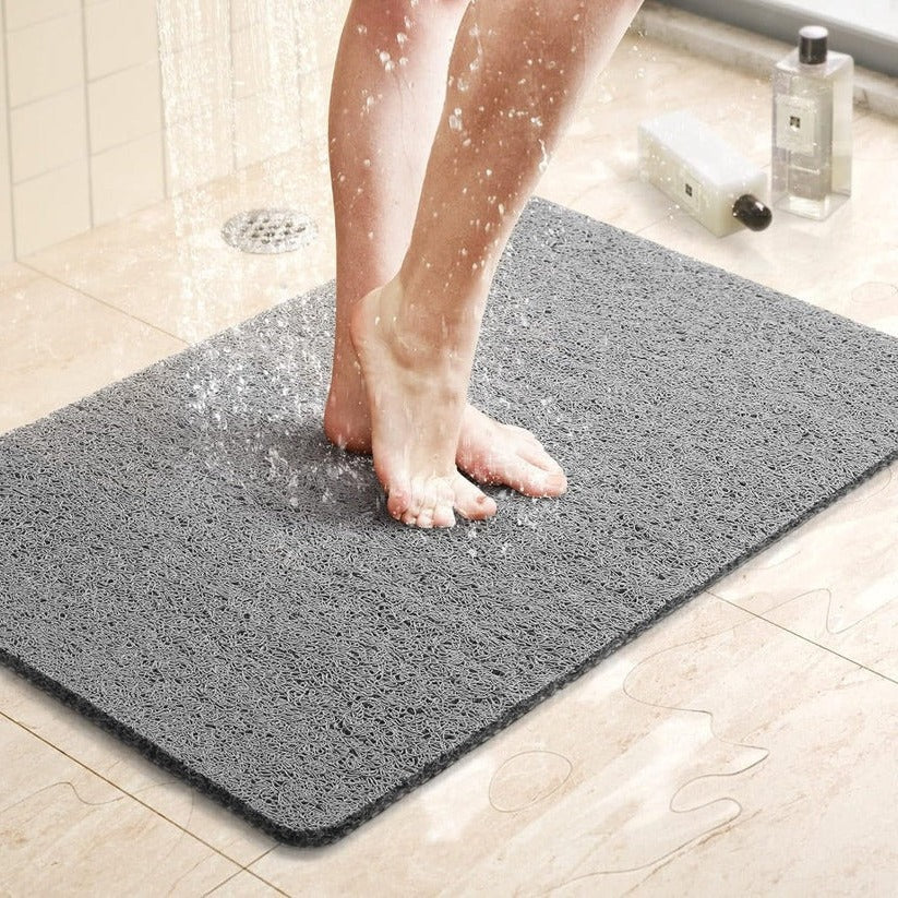 Non-Slip Textured Shower Mat with Porous Drainage – Safe, Quick-Drying Bath Mat for Home & Spa