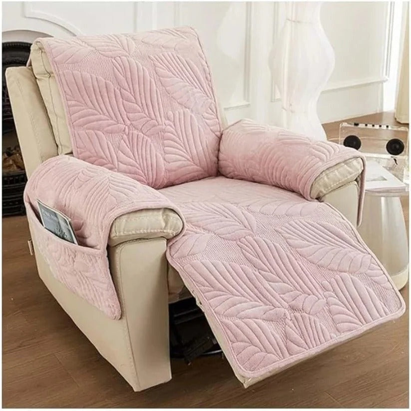Full Coverage Patterned Stretch Recliner Slipcover - Stylish & Durable Protection for Your Recliner