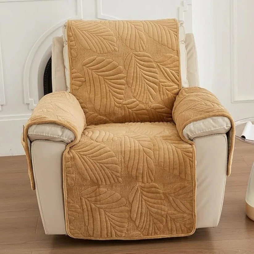 Full Coverage Patterned Stretch Recliner Slipcover - Stylish & Durable Protection for Your Recliner