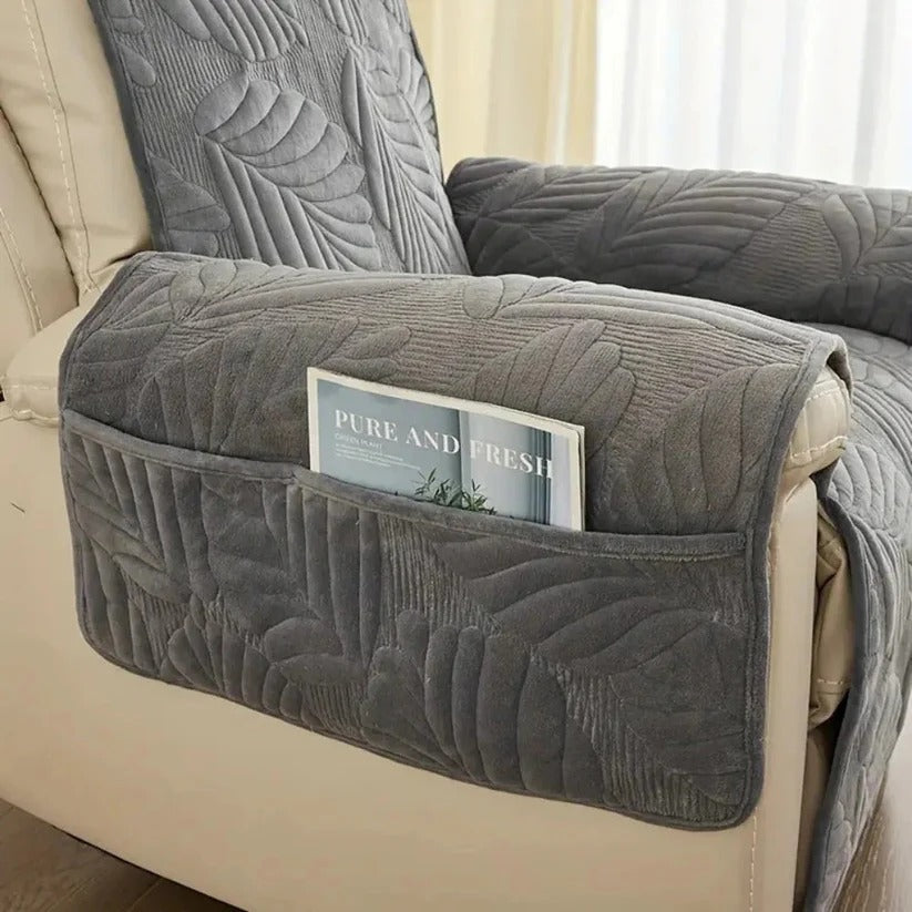 Full Coverage Patterned Stretch Recliner Slipcover - Stylish & Durable Protection for Your Recliner
