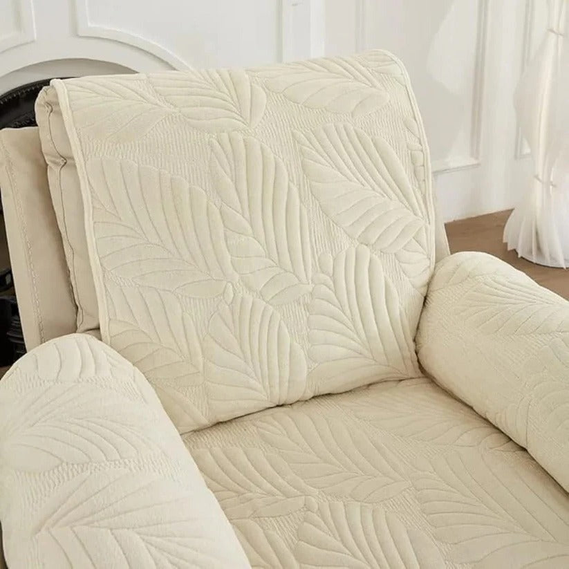 Full Coverage Patterned Stretch Recliner Slipcover - Stylish & Durable Protection for Your Recliner