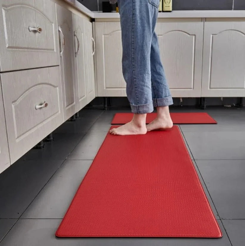 Non-Slip Cushioned Kitchen Floor Mat for Comfort & Safety - Ideal for Home & Commercial Use
