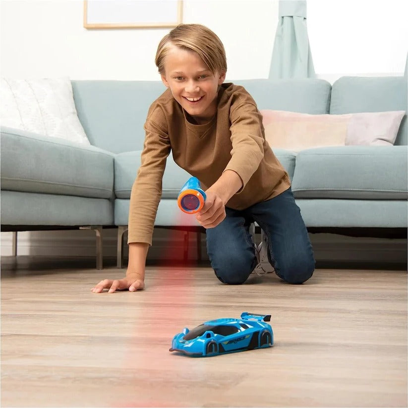 Rechargeable Wall Climbing Remote Control Car with LED Lights - Gravity-Defying Toy for Kids