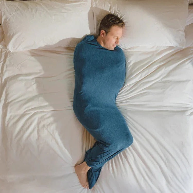 Unisex Wearable Swaddle Wrap Blanket Onesie - Cozy Open Drape Design for Ultimate Comfort