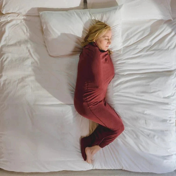 Unisex Wearable Swaddle Wrap Blanket Onesie - Cozy Open Drape Design for Ultimate Comfort