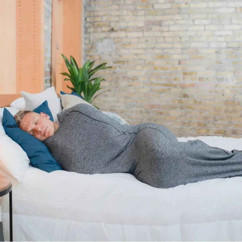 Unisex Wearable Swaddle Wrap Blanket Onesie - Cozy Open Drape Design for Ultimate Comfort
