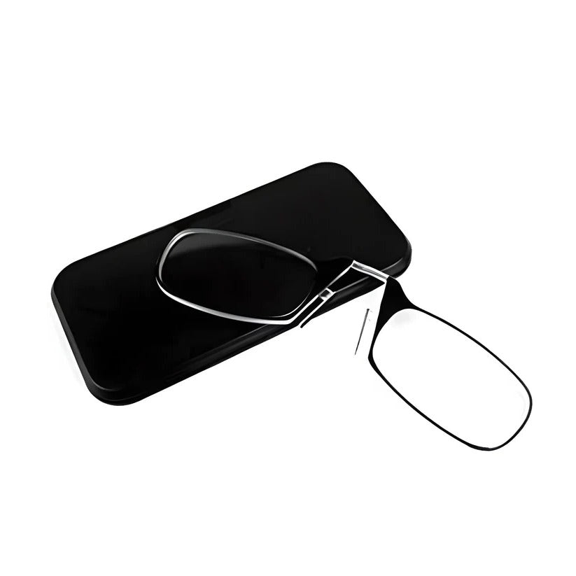 Retractable Silicone Nose Grip with Flat Folding Design & Portable Carry Case - Ideal for Travel and Storage