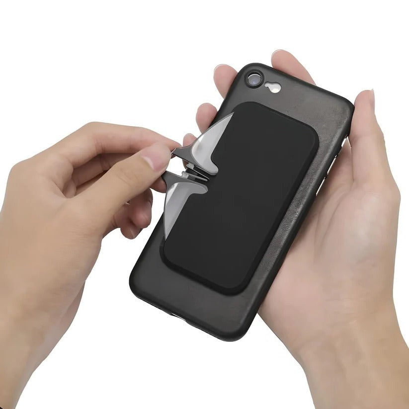 Retractable Silicone Nose Grip with Flat Folding Design & Portable Carry Case - Ideal for Travel and Storage