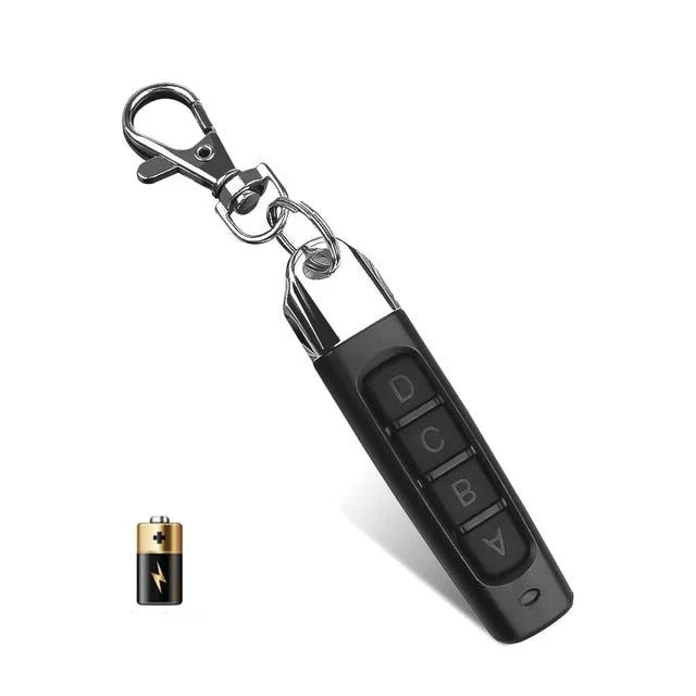 Universal Portable Remote Duplicator - 4-Button Keychain Remote Control for Easy Duplication
