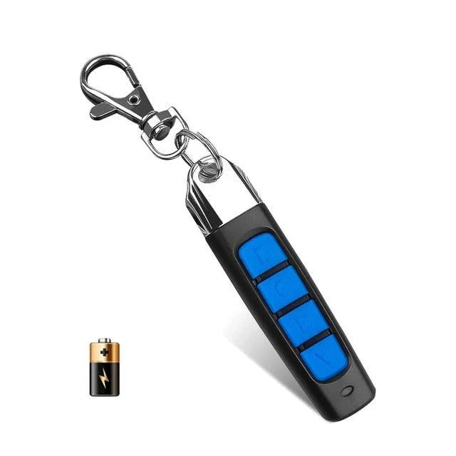 Universal Portable Remote Duplicator - 4-Button Keychain Remote Control for Easy Duplication