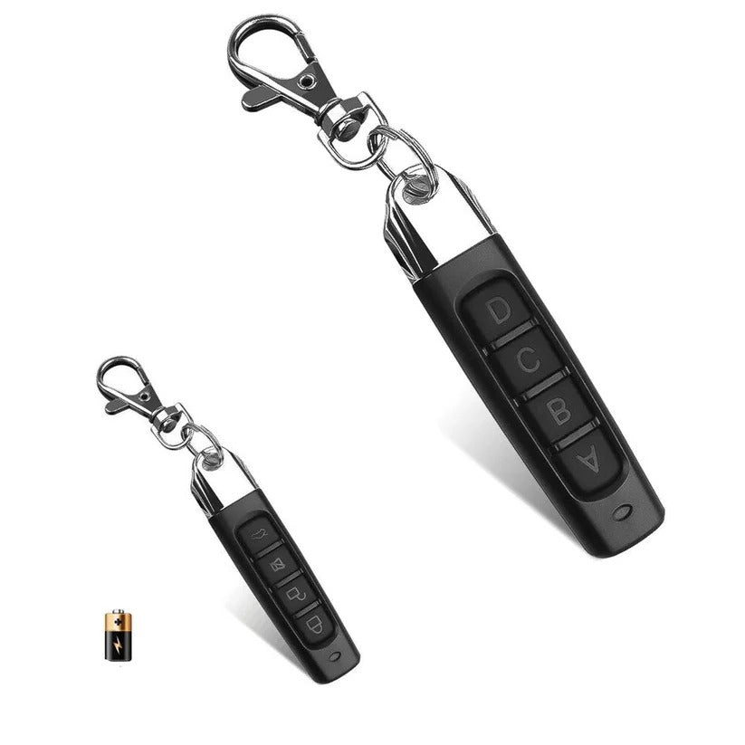 Universal Portable Remote Duplicator - 4-Button Keychain Remote Control for Easy Duplication
