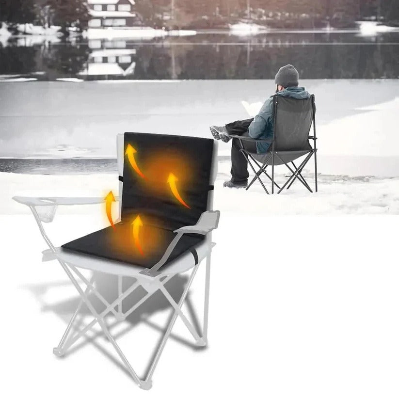 Portable Heated Seat Pad with Adjustable Heat Settings - Ideal for Home, Office, and Outdoor Use