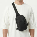 Men's Lightweight Adjustable Crossbody Chest Bag - Versatile Shoulder Sling for Travel & Daily Use