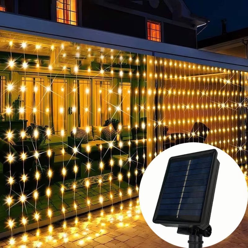 Solar-Powered Outdoor Fairy String Lights – Perfect for Garden and Patio Decor