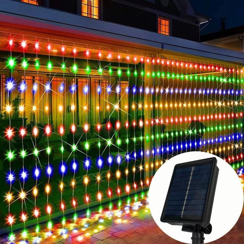 Solar-Powered Outdoor Fairy String Lights – Perfect for Garden and Patio Decor