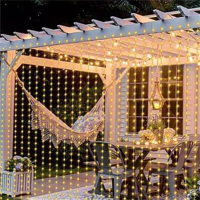 Solar-Powered Outdoor Fairy String Lights – Perfect for Garden and Patio Decor
