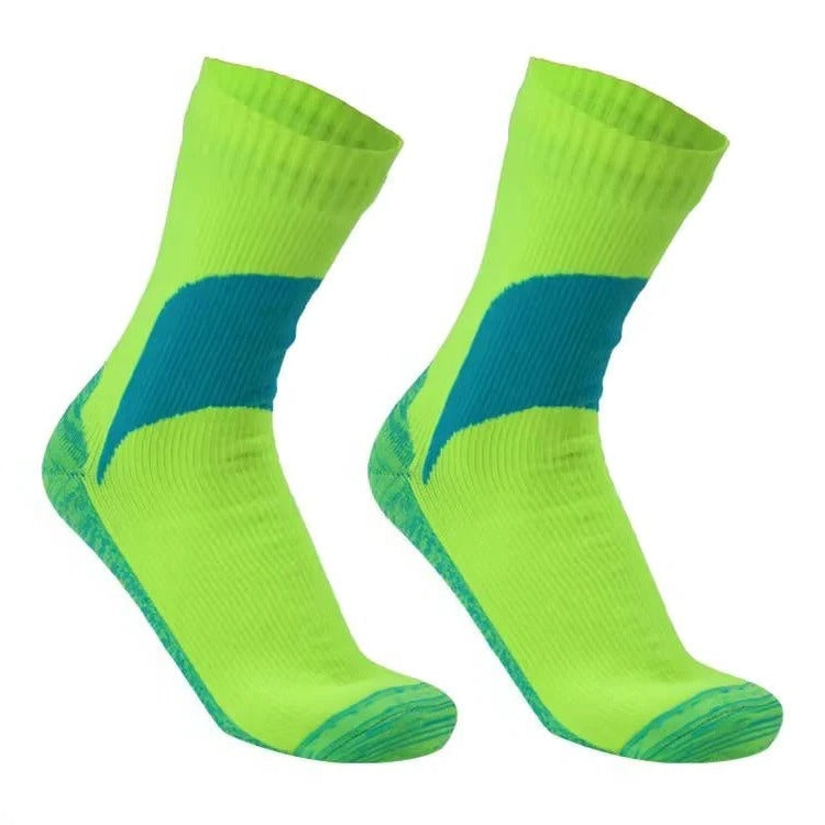 Unisex Waterproof Crew Socks - Breathable & Durable for Hiking, Outdoor Wading, and All-Day Comfort