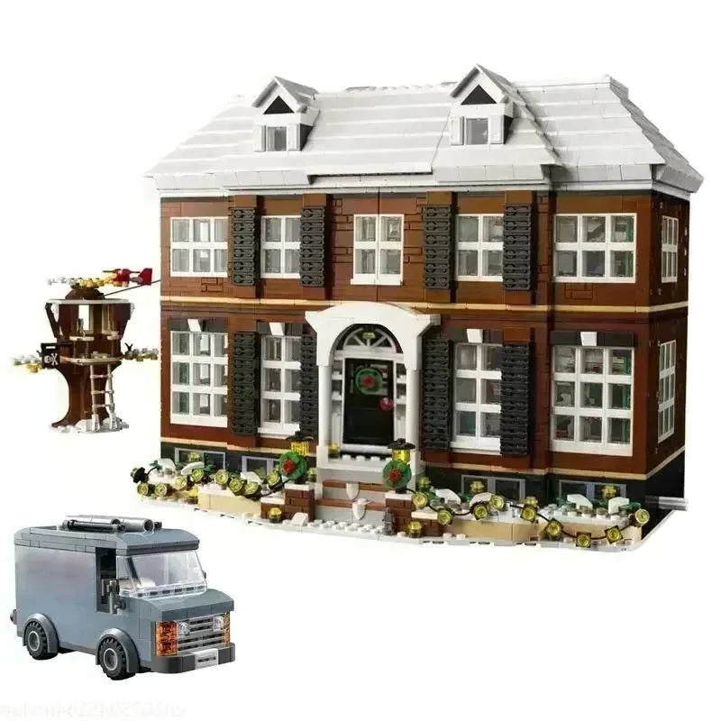 Detailed Miniature House Building Block Model Kit for Adults - Architectural Design & Creative Fun