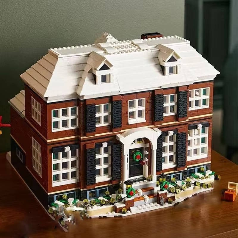 Detailed Miniature House Building Block Model Kit for Adults - Architectural Design & Creative Fun