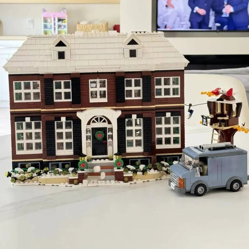 Detailed Miniature House Building Block Model Kit for Adults - Architectural Design & Creative Fun