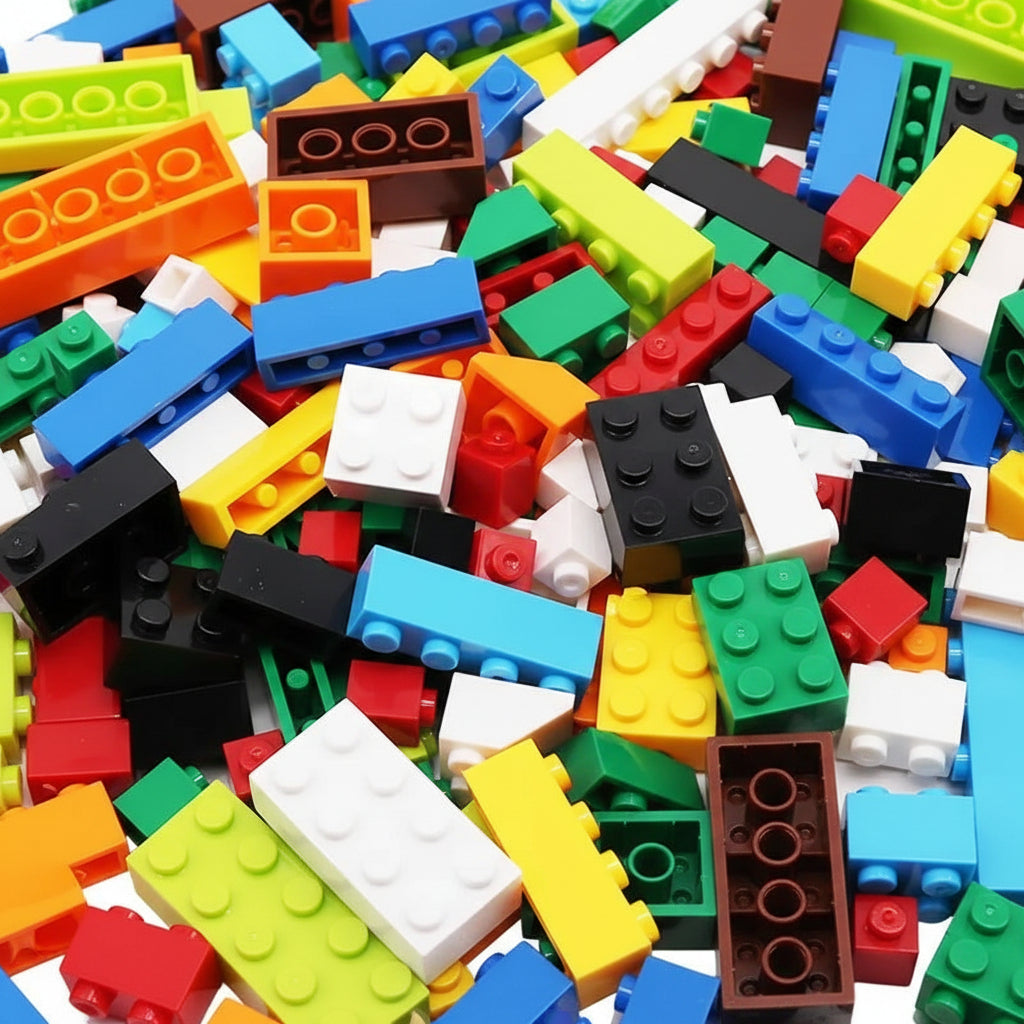 1000-Piece STEM Building Blocks Set for Kids - Creative Construction Toy with Storage Box | Educational Fun & Developmental Play