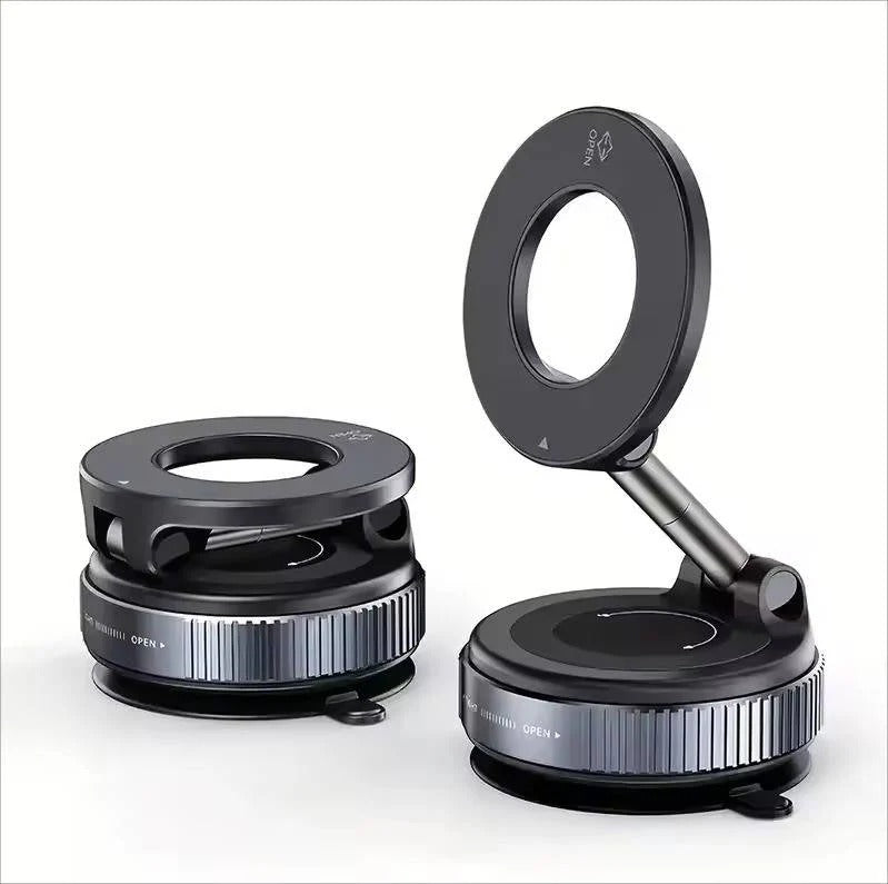 360° Rotating Foldable Magnetic Car Phone Mount - Hands-Free & Adjustable for Ultimate Convenience