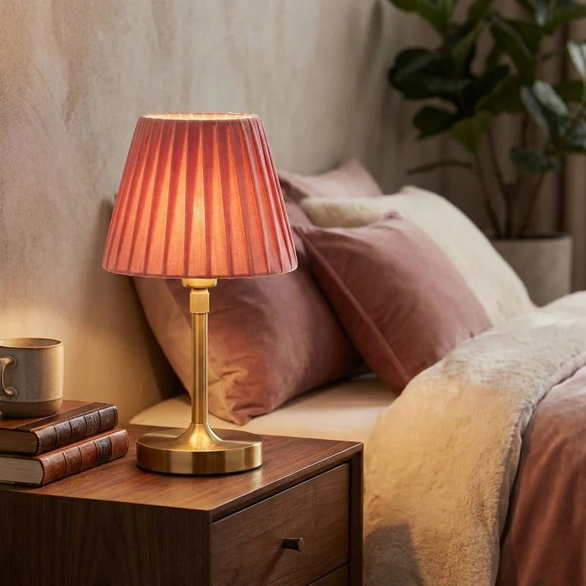 Versatile Cordless Rechargeable Table Lamp - 3 Adjustable Brightness Levels for Home & Office