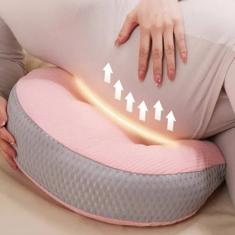 Dual Wedge Pregnancy Support Pillow - Ultimate Comfort for Expecting Moms