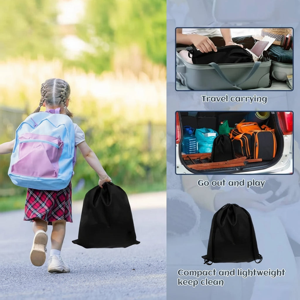 Inflatable Travel Seat Cushion for Kids - Portable Height Booster with Carry Bag