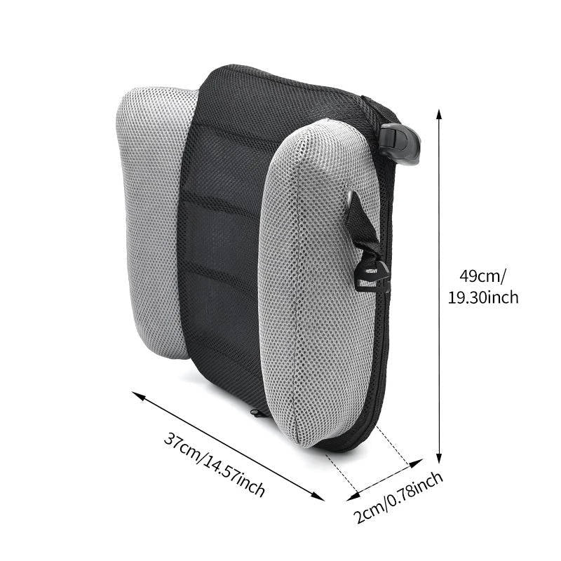 Inflatable Travel Seat Cushion for Kids - Portable Height Booster with Carry Bag