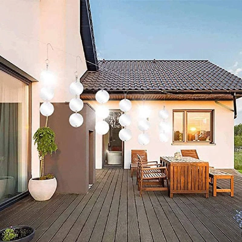 Reflective Bird Deterrent Spinner with Durable Hanging Tape - Outdoor Bird Repellent Solution
