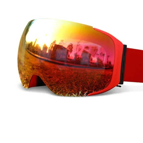 Premium Ski Goggles with Magnetic Interchangeable Lenses | Anti-Fog, UV400 Protection & Enhanced Visibility for Ultimate Snow Performance