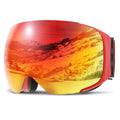 Premium Ski Goggles with Magnetic Interchangeable Lenses | Anti-Fog, UV400 Protection & Enhanced Visibility for Ultimate Snow Performance