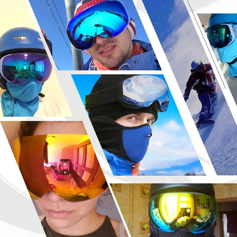 Premium Ski Goggles with Magnetic Interchangeable Lenses | Anti-Fog, UV400 Protection & Enhanced Visibility for Ultimate Snow Performance