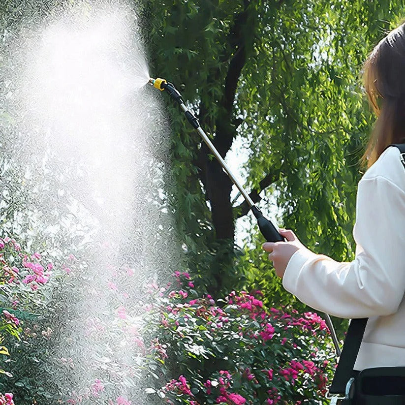 5L Battery-Powered Backpack Garden Sprayer with Adjustable Nozzles - Efficient, Lightweight, and Ergonomic Design for Easy Gardening