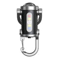 Rechargeable Keychain Flashlight - 6 Light Modes & COB Work Light - Compact, Portable & Versatile Illumination