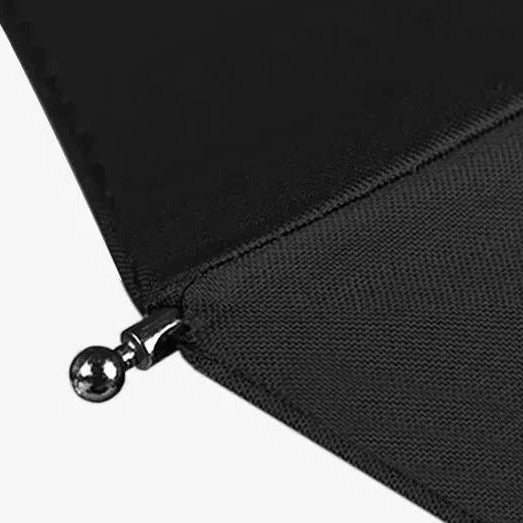 Compact Foldable Umbrella with Ergonomic Large Grip Handle - 38-Inch Canopy for Ultimate Wind Resistance and Easy Carrying