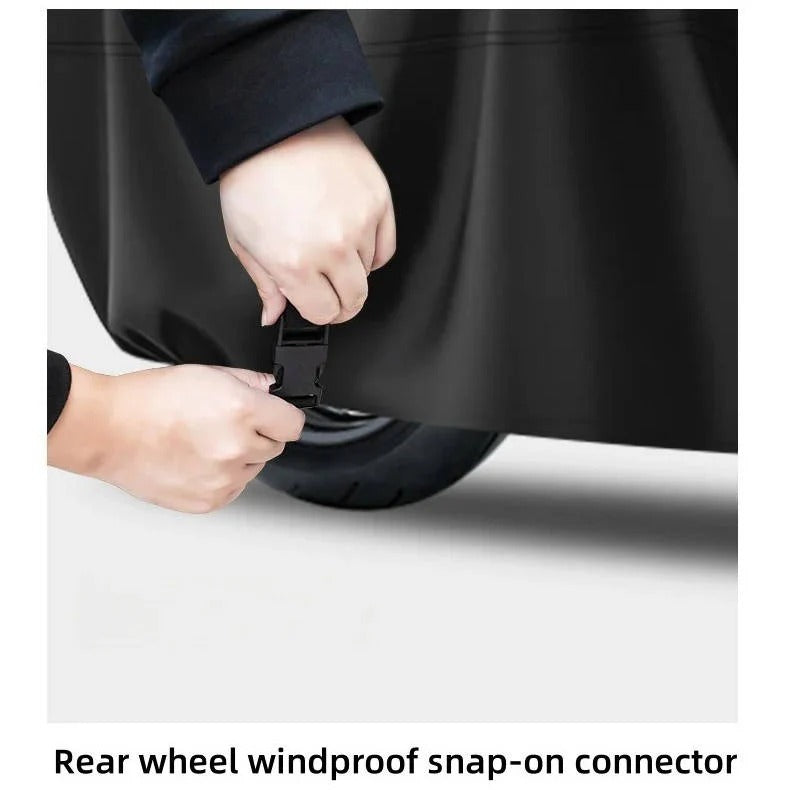 Premium Outdoor Motorcycle & Scooter Cover with Reflective Coating for All-Weather Protection